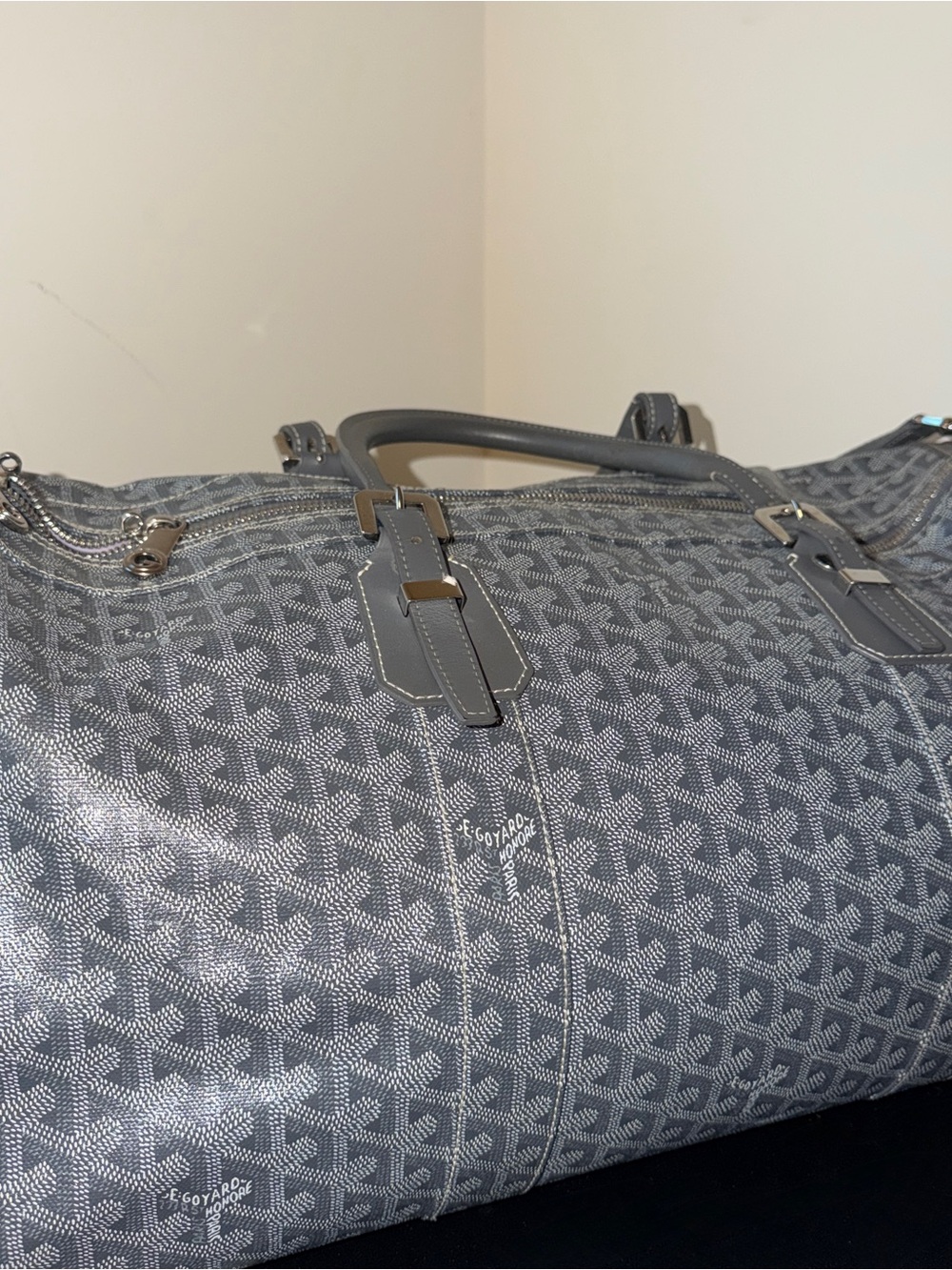 Goyard gray Boston 50